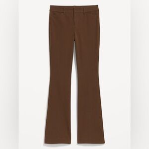 Old Navy Brown Pixie Flare Pants